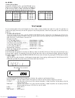 Предварительный просмотр 8 страницы Sharp XL-35 Service Manual