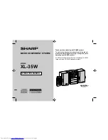 Sharp XL-35W Operation Manual preview