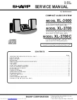 Sharp XL-3600 Service Manual preview