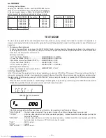 Предварительный просмотр 10 страницы Sharp XL-55H Service Manual