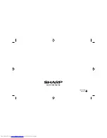 Предварительный просмотр 38 страницы Sharp XL-65H Operation Manual