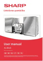 Sharp XL-B510 User Manual preview