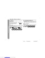 Предварительный просмотр 12 страницы Sharp XL-DV60H Operation Manual