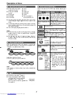 Предварительный просмотр 7 страницы Sharp XL-DV75H Operation Manual