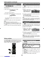 Предварительный просмотр 20 страницы Sharp XL-DV75H Operation Manual