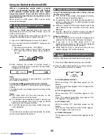 Предварительный просмотр 30 страницы Sharp XL-DV75H Operation Manual