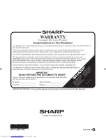 Предварительный просмотр 36 страницы Sharp XL-DV75H Operation Manual