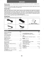 Sharp XL-E171DVH Instructions Manual preview