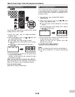 Preview for 22 page of Sharp XL-E171DVH Instructions Manual