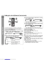 Preview for 24 page of Sharp XL-E2180H Operation Manual