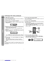 Preview for 38 page of Sharp XL-E2180H Operation Manual