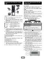 Preview for 16 page of Sharp XL-HF102B Operation Manual