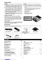 Предварительный просмотр 2 страницы Sharp XL-HF200PH(BK) Operation Manual