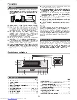 Предварительный просмотр 3 страницы Sharp XL-HF200PH(BK) Operation Manual