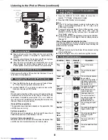 Предварительный просмотр 9 страницы Sharp XL-HF200PH(BK) Operation Manual