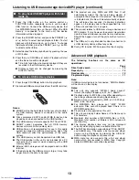 Предварительный просмотр 14 страницы Sharp XL-HF200PH(BK) Operation Manual