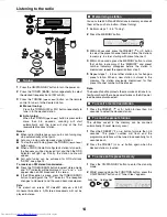 Предварительный просмотр 15 страницы Sharp XL-HF200PH(BK) Operation Manual