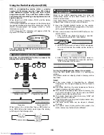 Предварительный просмотр 16 страницы Sharp XL-HF200PH(BK) Operation Manual