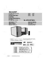 Sharp XL-HF301PH Operation Manual предпросмотр