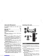 Предварительный просмотр 27 страницы Sharp XL-HF401PH Operation Manual