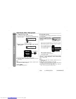 Предварительный просмотр 22 страницы Sharp XL-HP404V Operation Manual