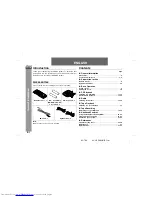 Preview for 8 page of Sharp XL-HP500H Operation Manual