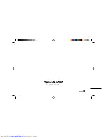 Preview for 36 page of Sharp XL-HP500W Operation Manual