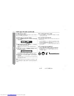 Предварительный просмотр 22 страницы Sharp XL-HP550E Operation Manual