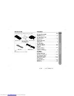 Preview for 3 page of Sharp XL-HP700W Operation Manual