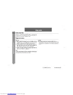 Предварительный просмотр 2 страницы Sharp XL-HP888V Operation Manual