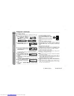 Предварительный просмотр 30 страницы Sharp XL-HP888V Operation Manual