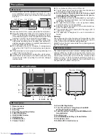 Предварительный просмотр 5 страницы Sharp XL-LS703B Operation Manual