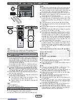 Предварительный просмотр 14 страницы Sharp XL-LS703B Operation Manual