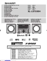 Sharp XL-LS703BH Operation Manual preview