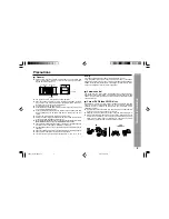 Предварительный просмотр 5 страницы Sharp XL-MP110DVD Operation Manual