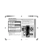 Предварительный просмотр 41 страницы Sharp XL-MP110DVD Operation Manual