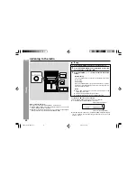 Предварительный просмотр 54 страницы Sharp XL-MP110DVD Operation Manual