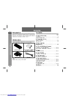 Предварительный просмотр 8 страницы Sharp XL-MP110H Operation Manual