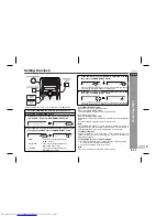 Предварительный просмотр 19 страницы Sharp XL-MP110H Operation Manual