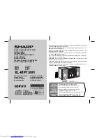 Предварительный просмотр 1 страницы Sharp XL-MP130H Operation Manual