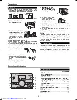 Предварительный просмотр 3 страницы Sharp XL-MP15H Operation Manual