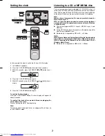 Предварительный просмотр 8 страницы Sharp XL-MP15H Operation Manual