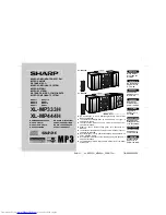 Sharp XL-MP333H Operation Manual preview