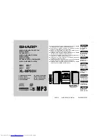 Sharp XL-MP80H Operation Manual preview