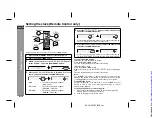 Preview for 14 page of Sharp XL-UH240W Operation Manual