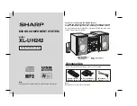 Sharp XL-UH242 Operation Manual preview