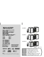 Предварительный просмотр 1 страницы Sharp XL-UR2110H Operation Manual