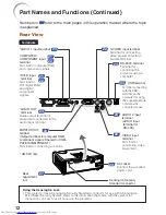 Предварительный просмотр 16 страницы Sharp XR-32S - Notevision SVGA DLP Projector Operation Manual