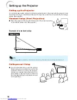 Предварительный просмотр 22 страницы Sharp XR-32S - Notevision SVGA DLP Projector Operation Manual