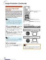 Предварительный просмотр 32 страницы Sharp XR-32S - Notevision SVGA DLP Projector Operation Manual